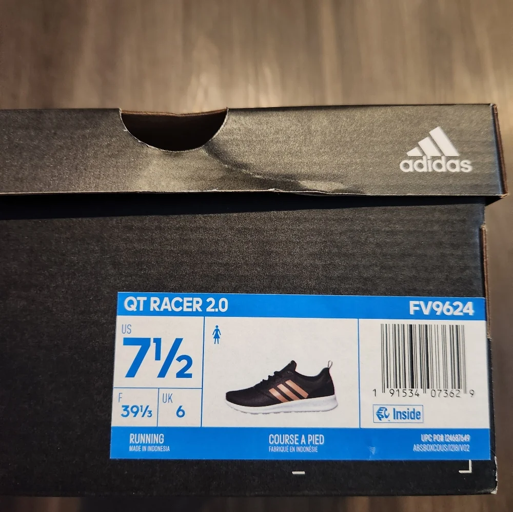 NWT Women's Adidas QT Racer 2.0 size 7.5 - Picture 6 of 6